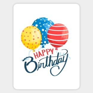 Birthday Balloons Sticker